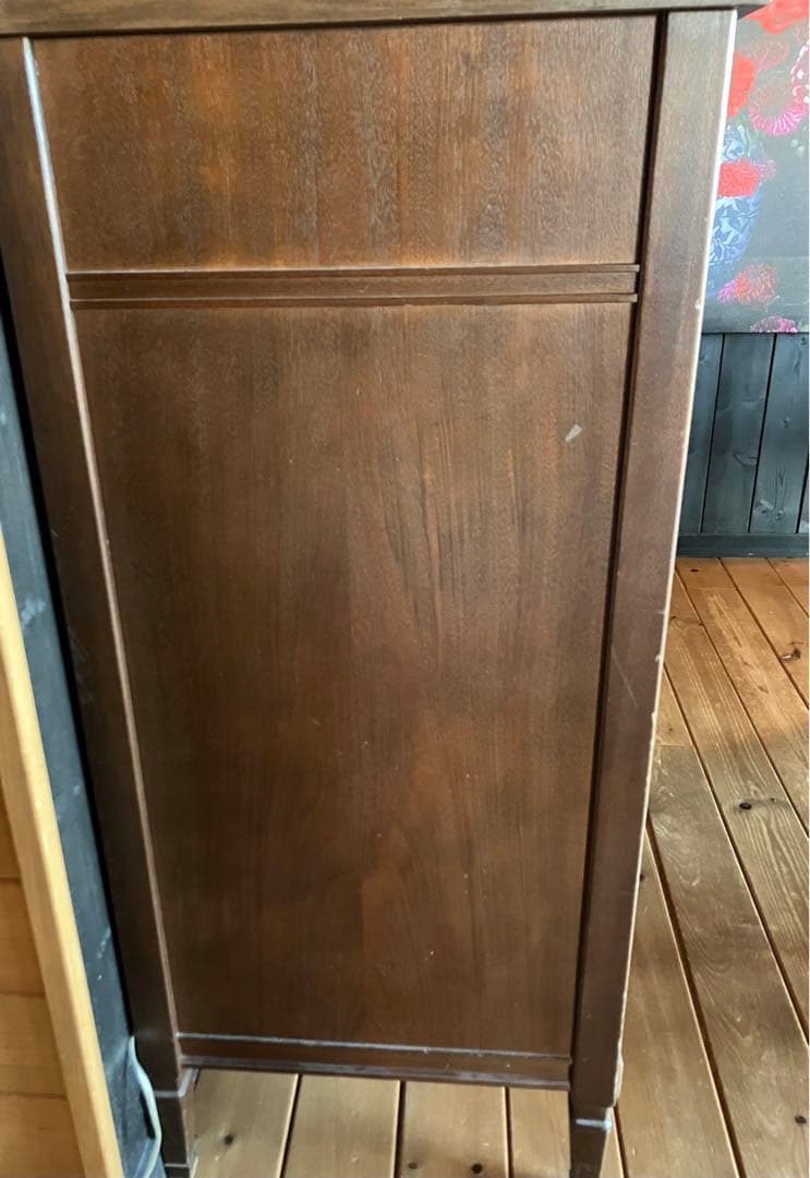 木製クラシックチェスト 引き出し ダークブラウン