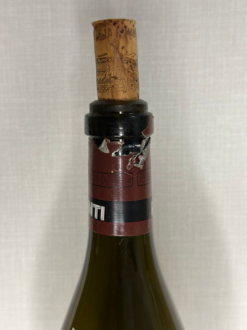 ロマネコンティ　空き瓶　DRCロマネコンティ 2001年　コルク付き