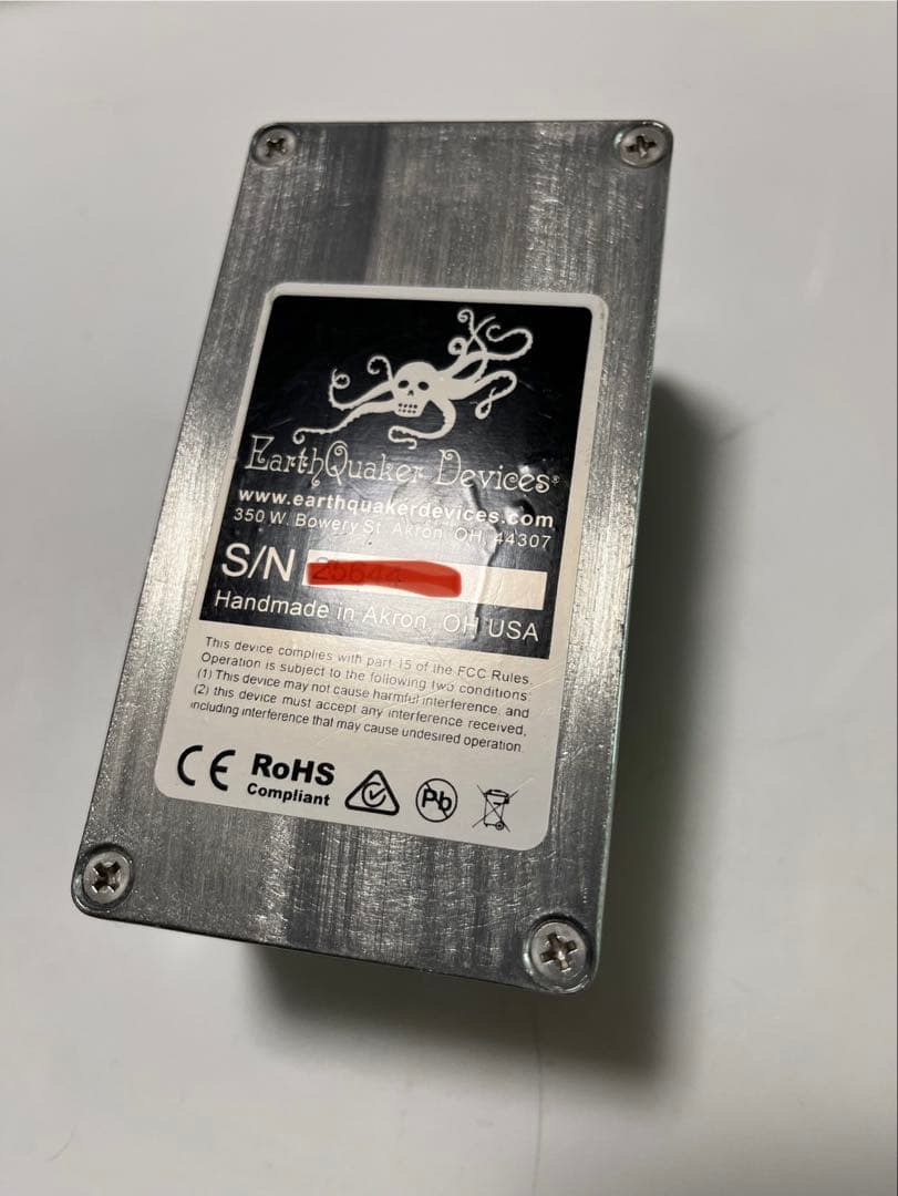 ★ Earth Quaker Devices Afterneath V3試奏のみ