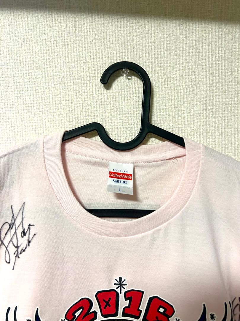 【レア品】 HEY-SMITH メンバー全員サイン入り 半袖 Tシャツ