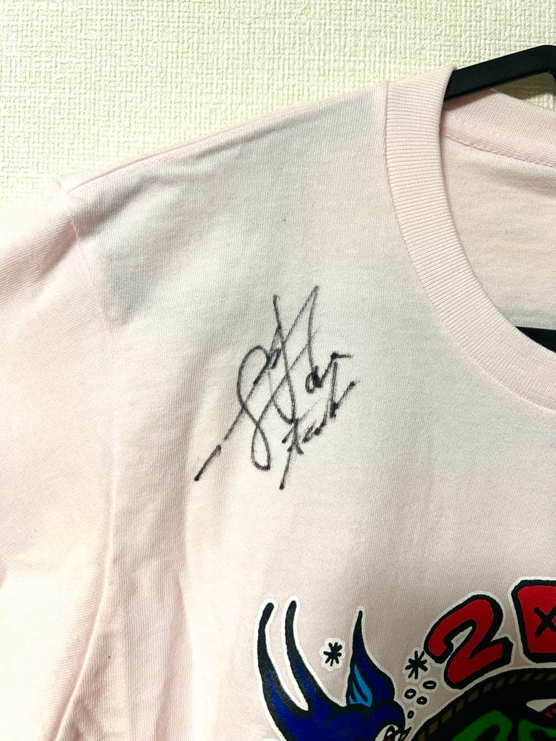 【レア品】 HEY-SMITH メンバー全員サイン入り 半袖 Tシャツ