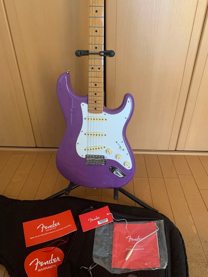 ジミヘン ストラトキャスター 2019ウルトラバイオレット限定色ケース付き