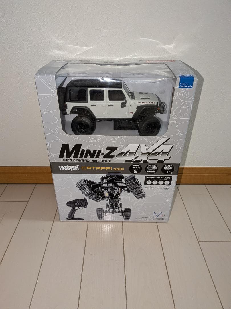 京商ミニッツ4×4 ジープラングラー アンリミテッド ルビコン キャタッピver