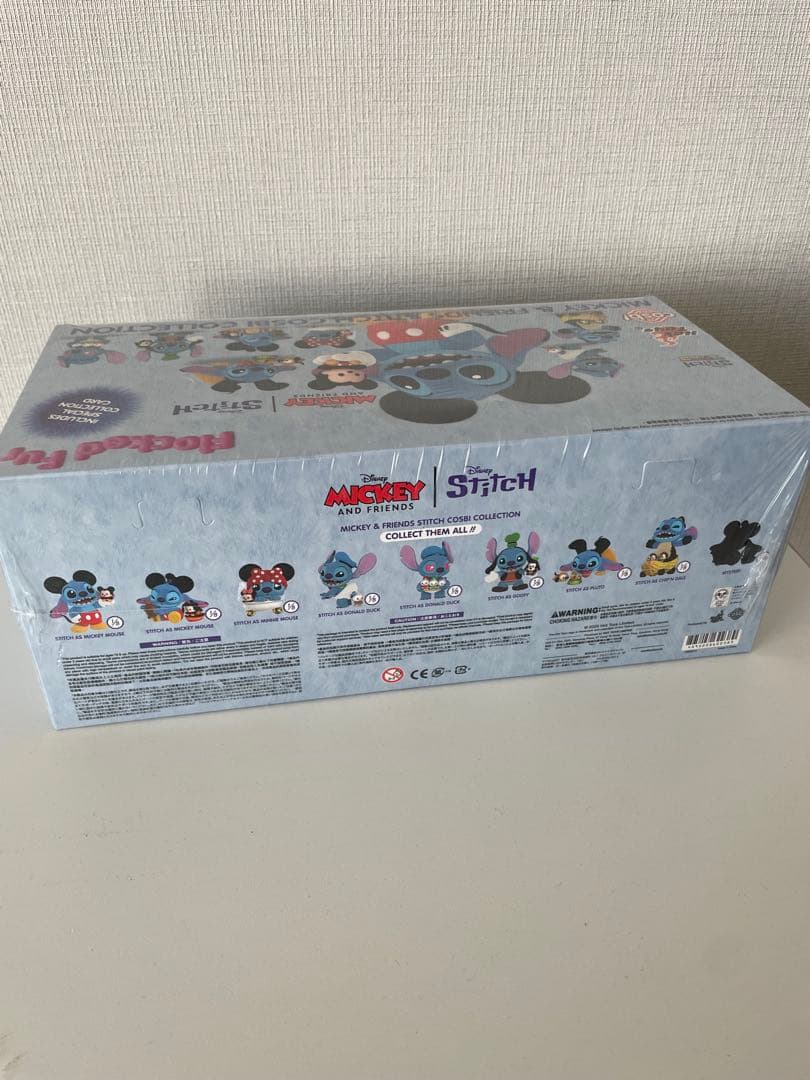 スティッチ cosbi コスビ ミッキー&フレンズ フィギュア 1BOX 8個