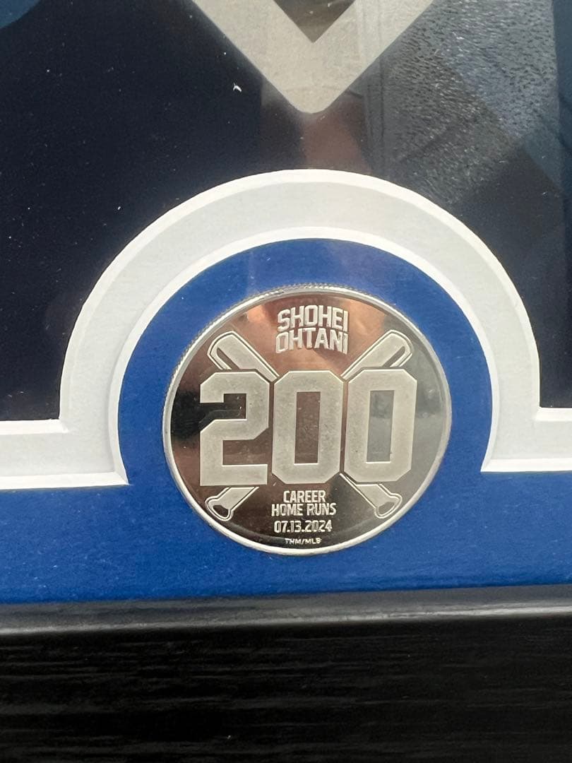 大谷翔平 200号HR フォトフレーム 限定1000