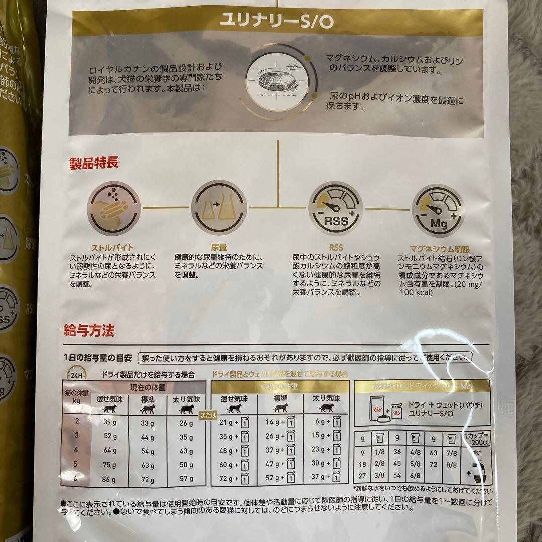 CANIN ユリナリー S/O 療法食 2袋
