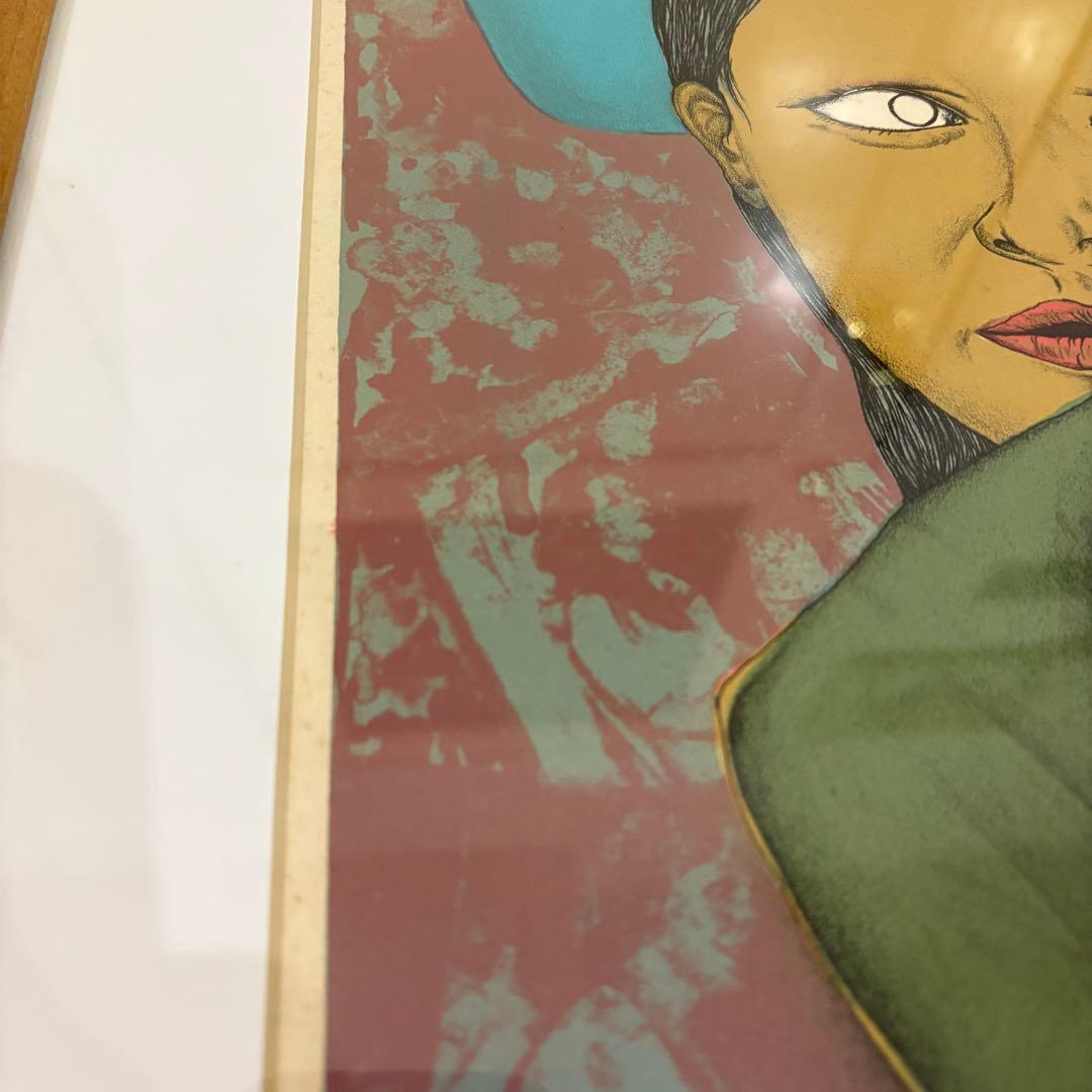 ☆希少☆田村文雄　リトグラフ　版画　　現代アート　untitled 無題