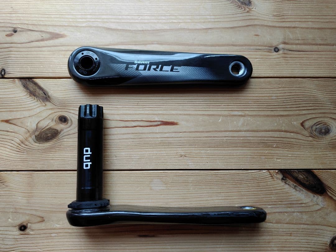 SRAM FORCE AXSカーボンクランク dub175ミリ