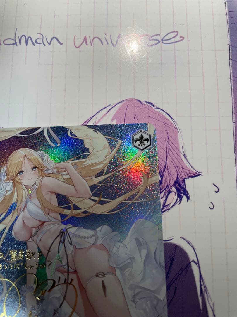 WS ヴァイスシュヴァルツ アズールレーン アズレン ブレスト SP サイン　③