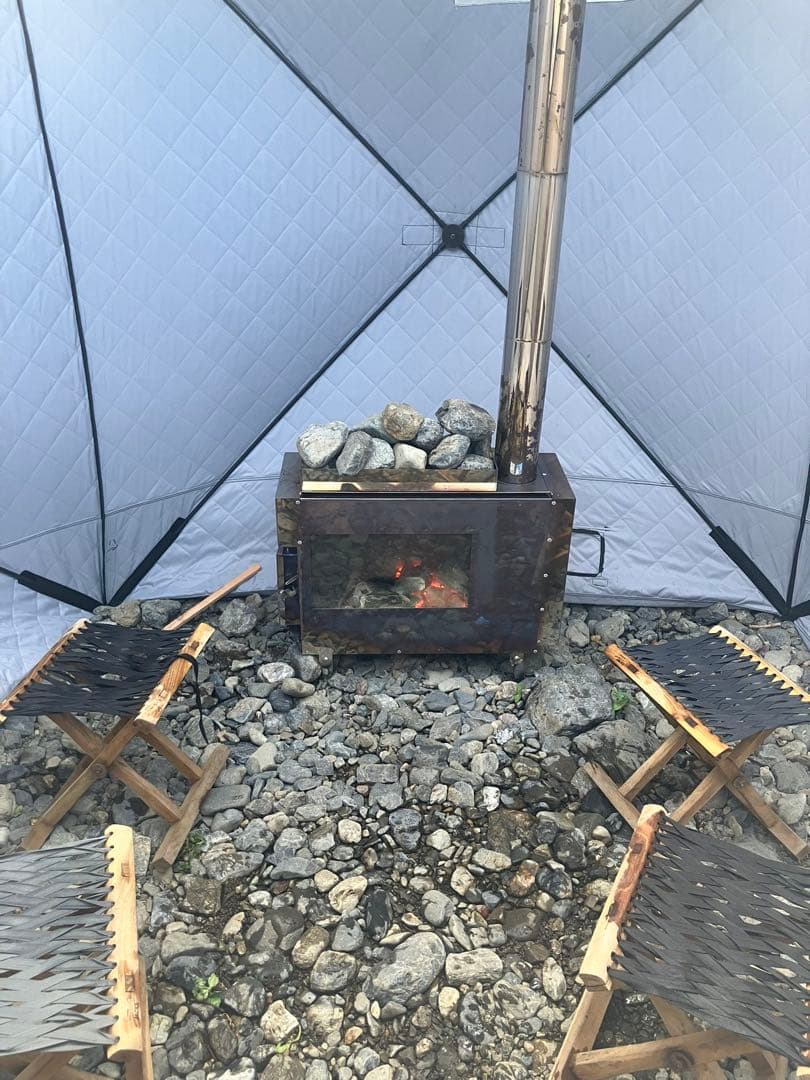 テントサウナとストーブセット