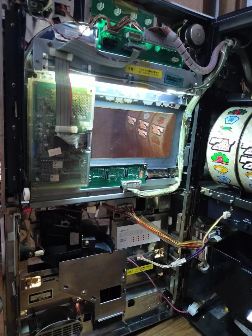 【パチスロ実機】オリンピア★お見事！サブちゃん【不要機付き】４号機・人気台