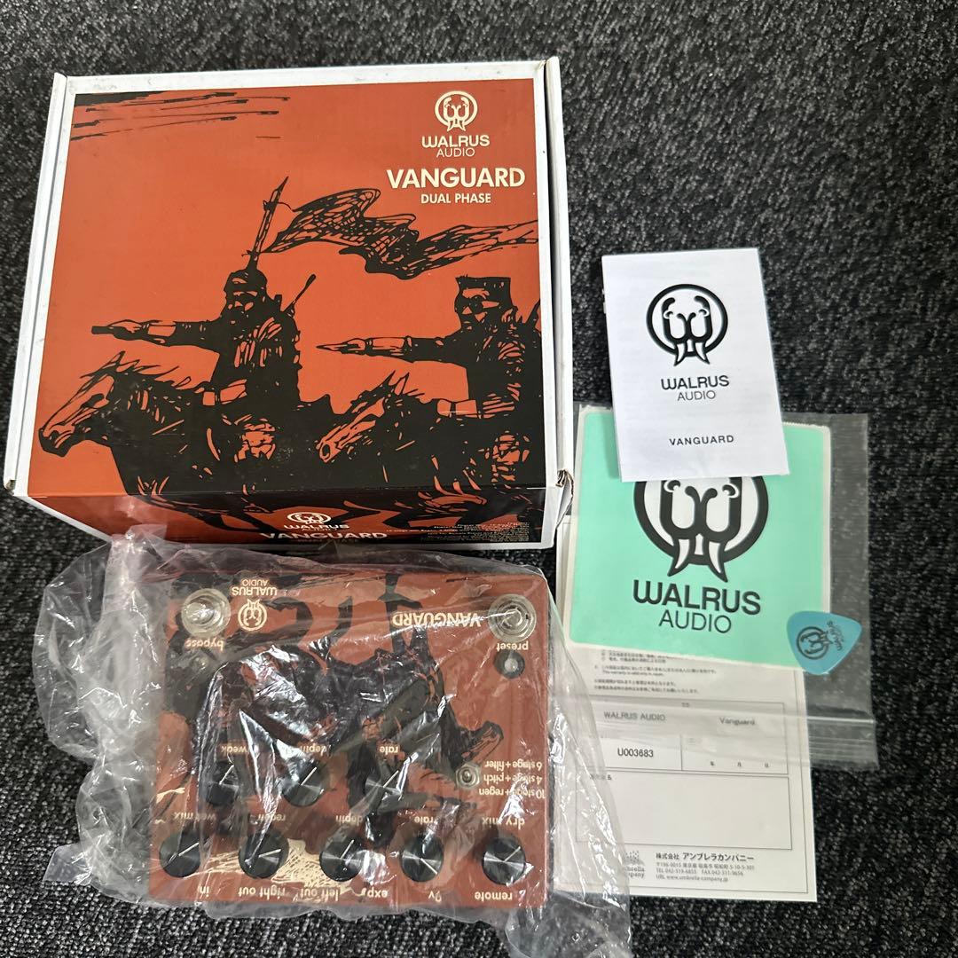 Walrus Audio Vanguard ギターエフェクター　フェイザー