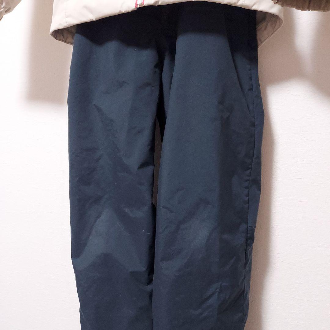 デサント　スキーウエア　150cm オフホワイト&ネイビー