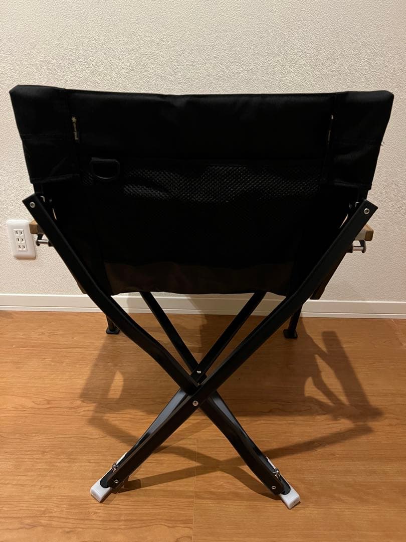 【純正キャップ装着】ローチェアショートブラック