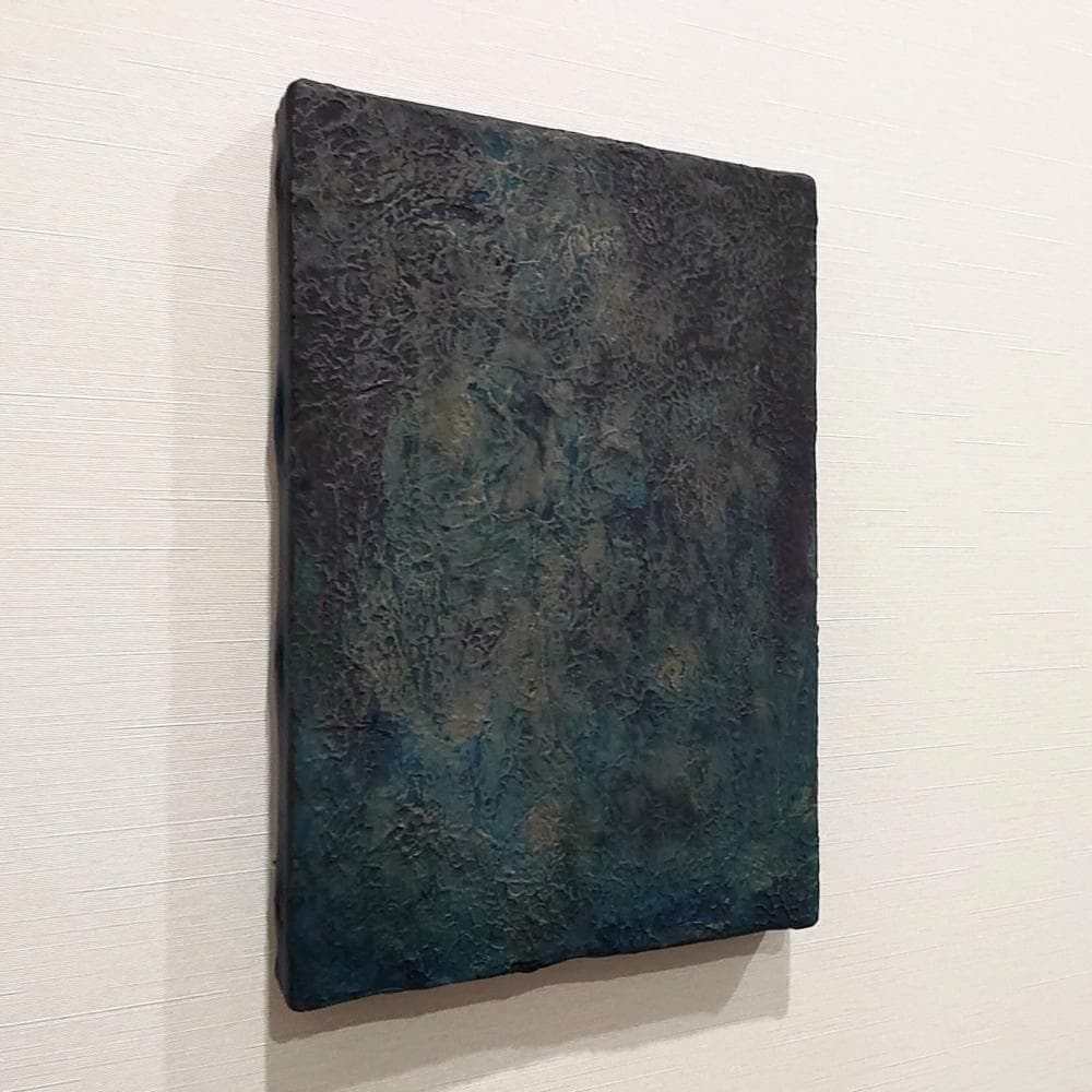 内野隆文　絵画　SM（サムホール）抽象画　現代アート　美術作品　キャンバス