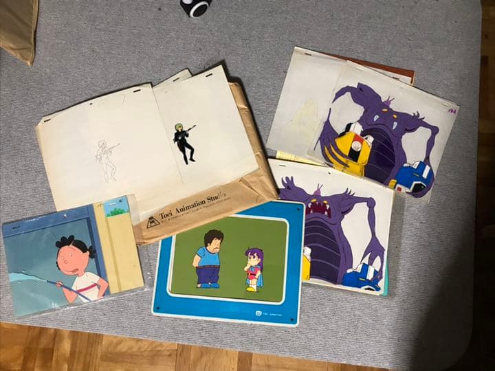 大幅値下げ！セル画ドクタースランプアラレちゃん、サザエさん、1000年女王