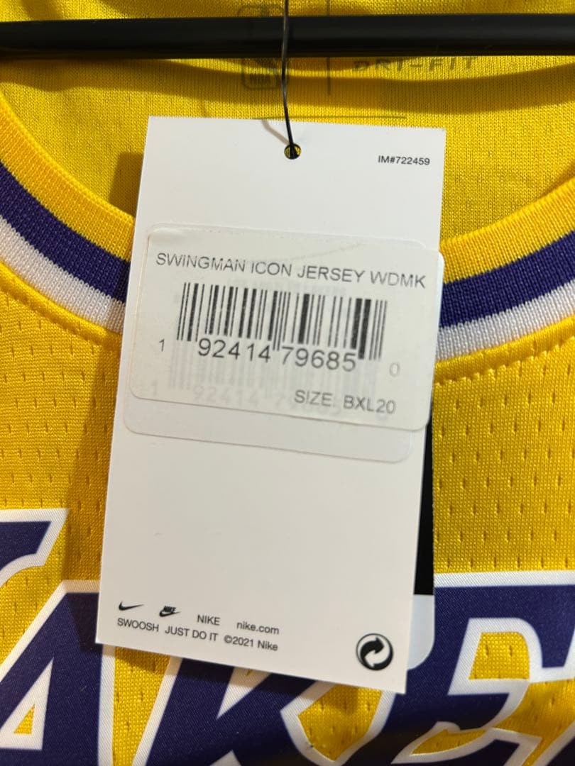 リーブス　ユニフォーム　ホーム　NBA レイカーズ