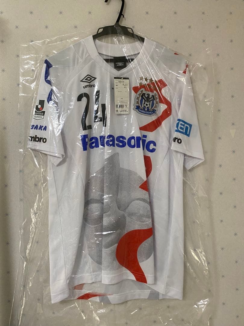 井出遥也　選手　ユニフォーム　ガンバ大阪　3点セット　ACL 記念ユニ