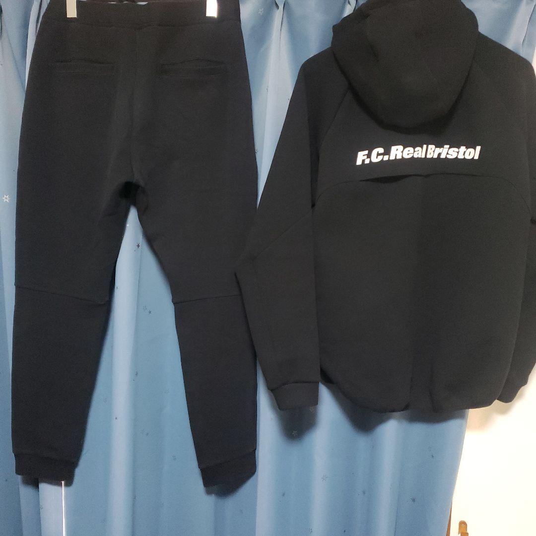 FCRB　エフシーレアルブリストル　セットアップ　上下　ブラック　L