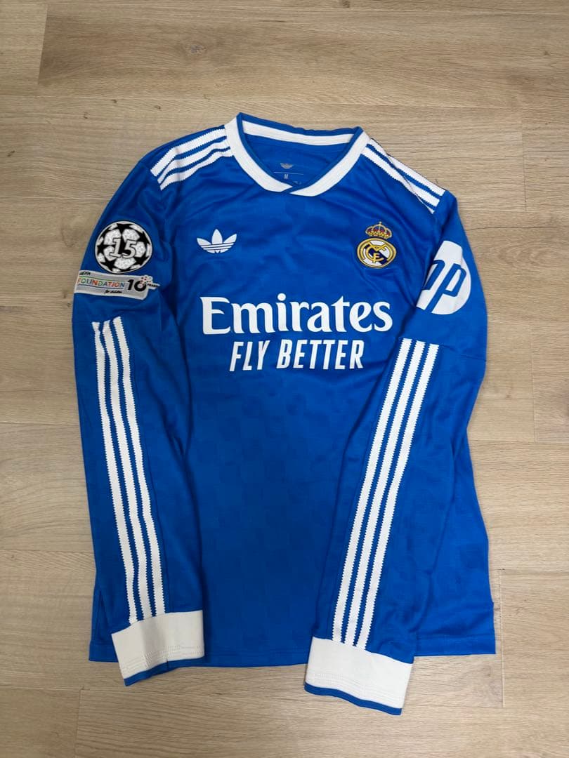 レアルマドリード　長袖　サード　ユニフォーム　ベリンガム　M