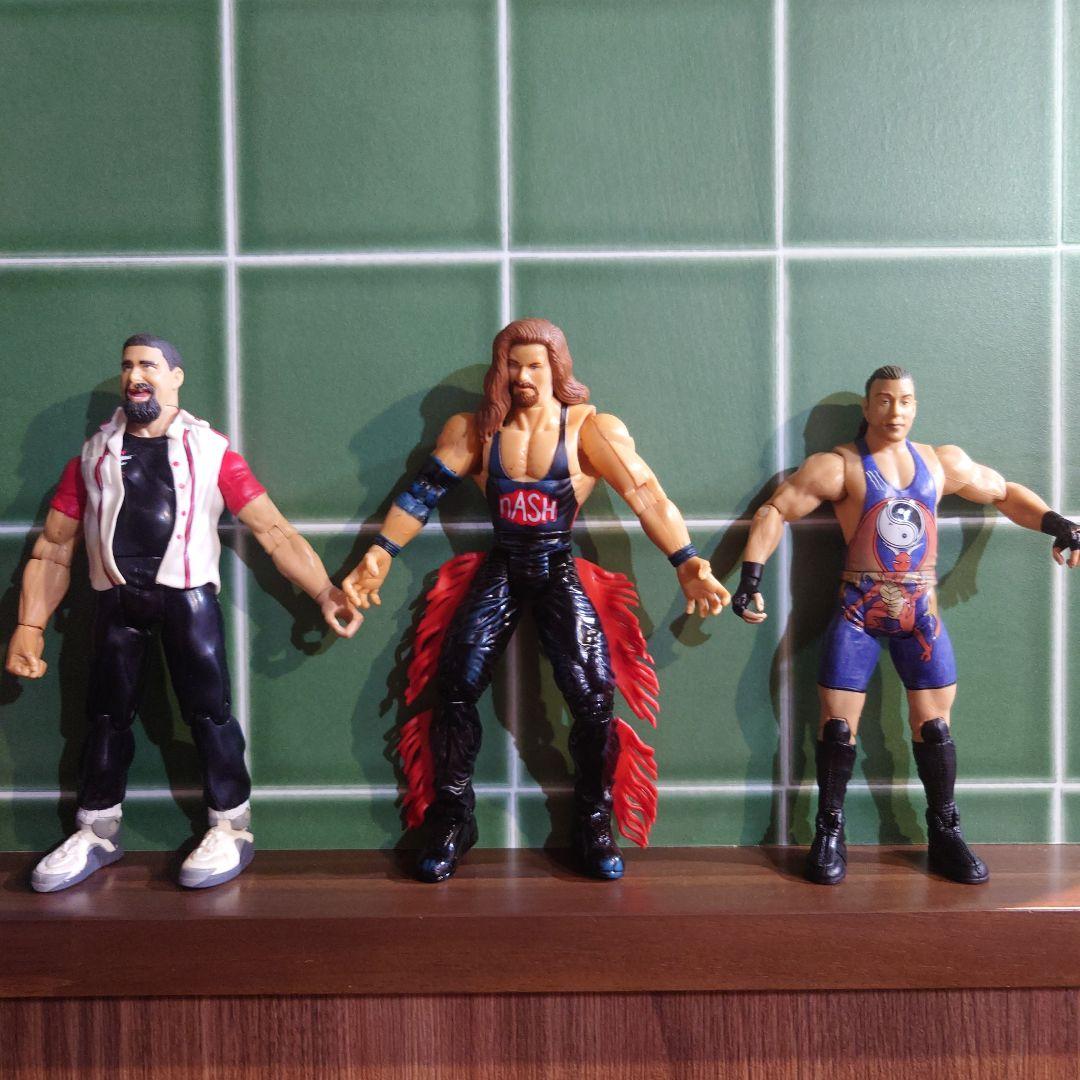 貴重　WWE WWF WCW nWo プロレスフィギュア　23体　まとめ売り