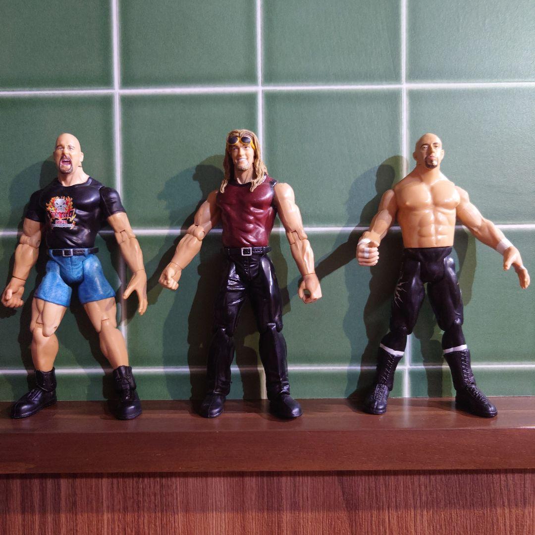 貴重　WWE WWF WCW nWo プロレスフィギュア　23体　まとめ売り