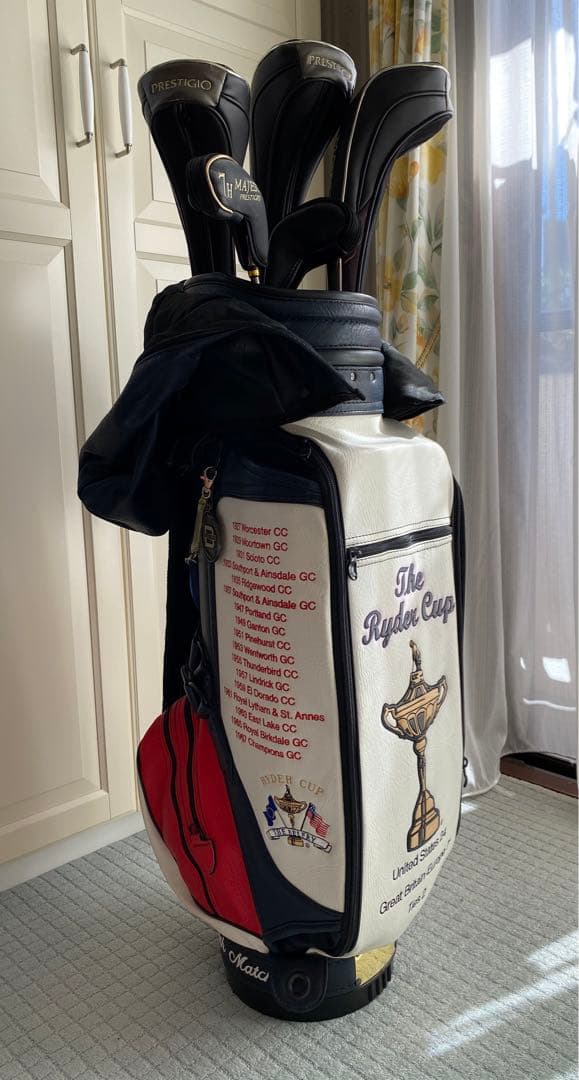 極希少 ベルディング キャディバッグ 幻の2001ライダーカップ BELDING