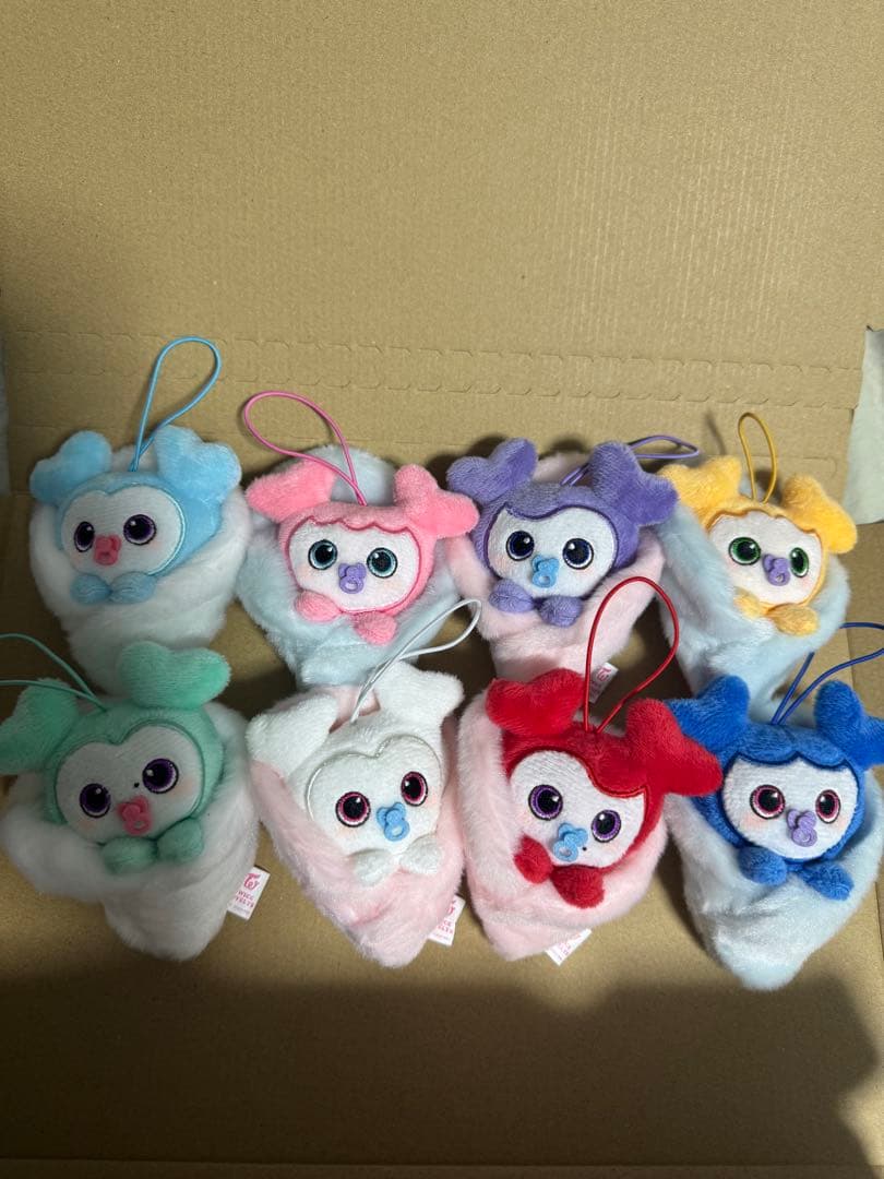 TWICE LOVELYS おくるみマスコット 8点セット