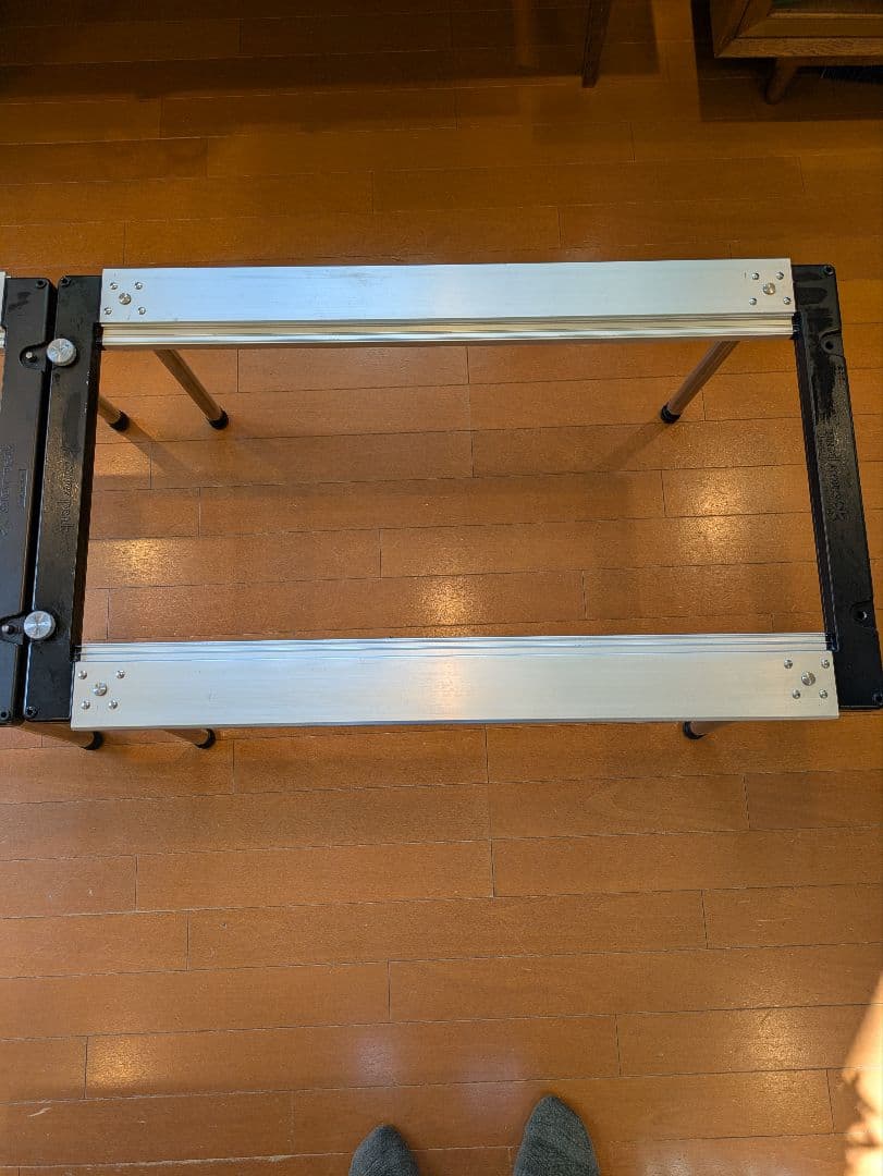 スノーピーク アイアングリルテーブル3ユニット 2個セット ＋ 400脚2セット