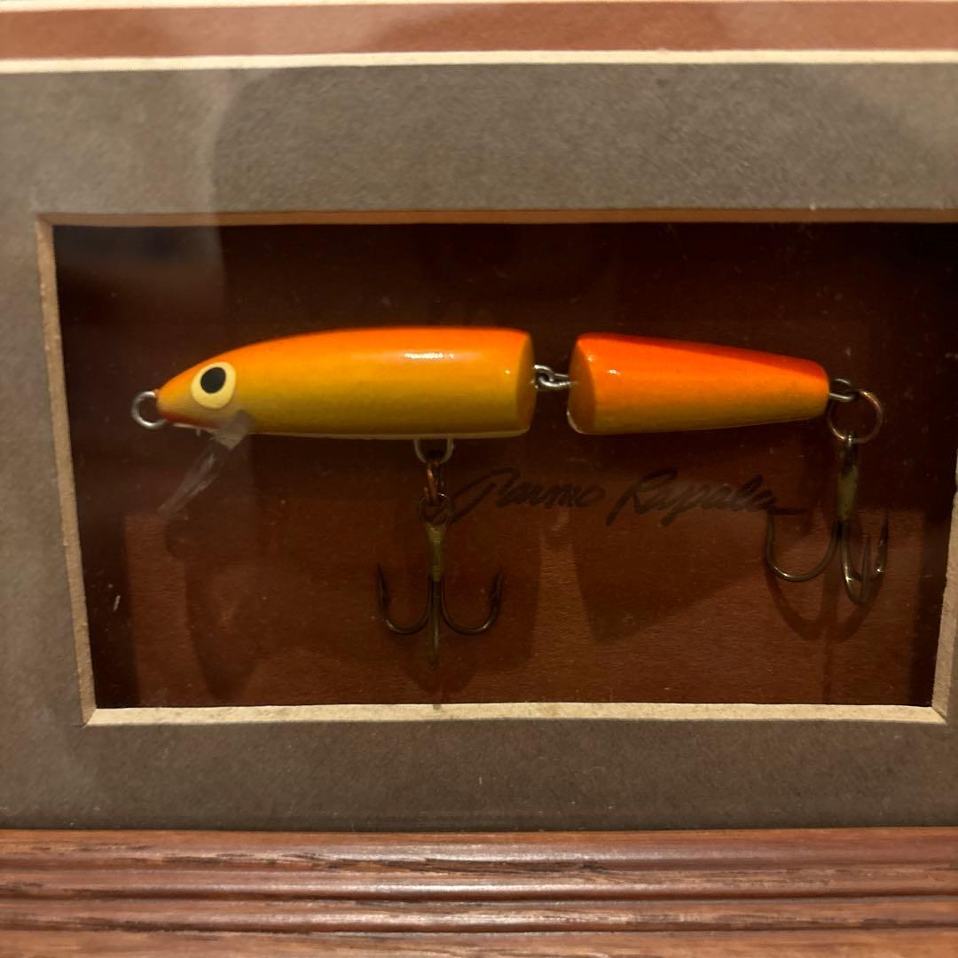 希少　ラパラ　絵画　トラウト　ブラックバス　J-7 ルアー　フィッシング