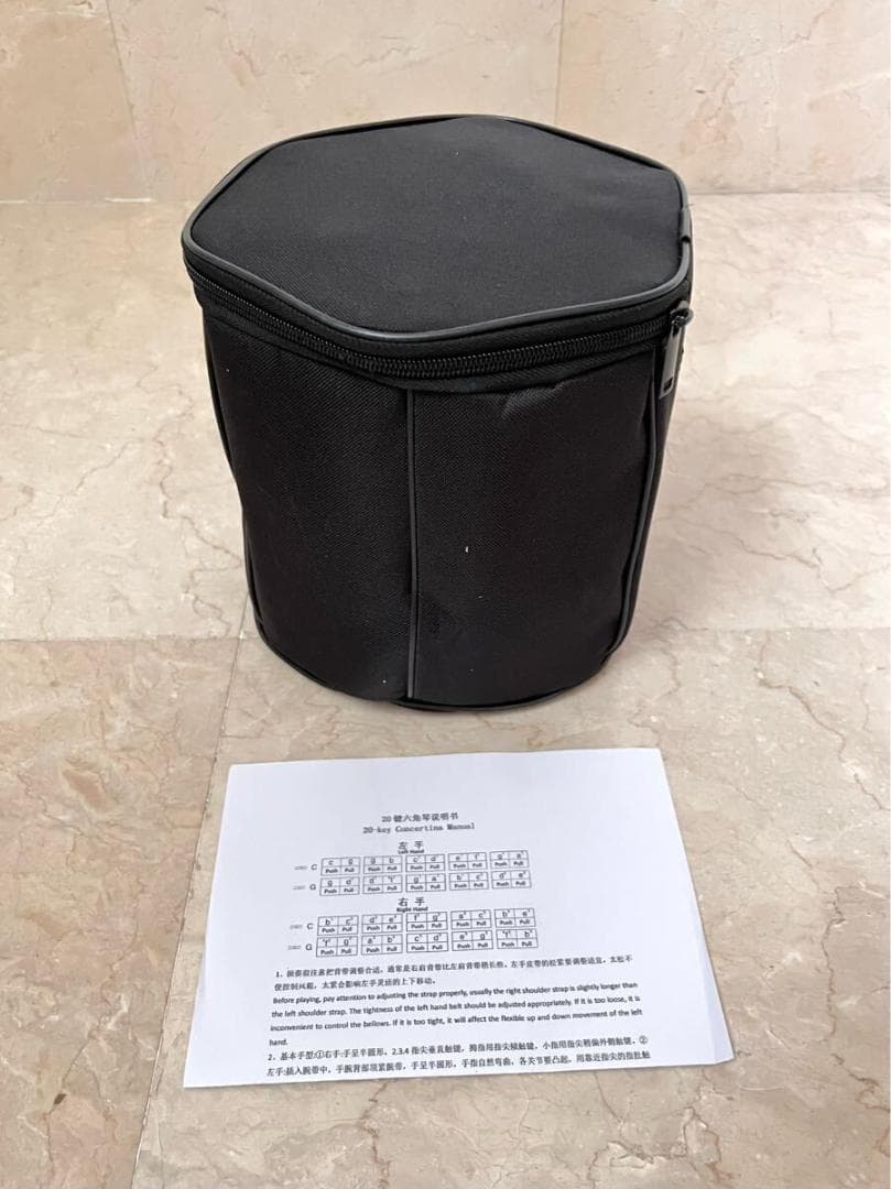 六角形 アコーディオン 20キー 40トーン