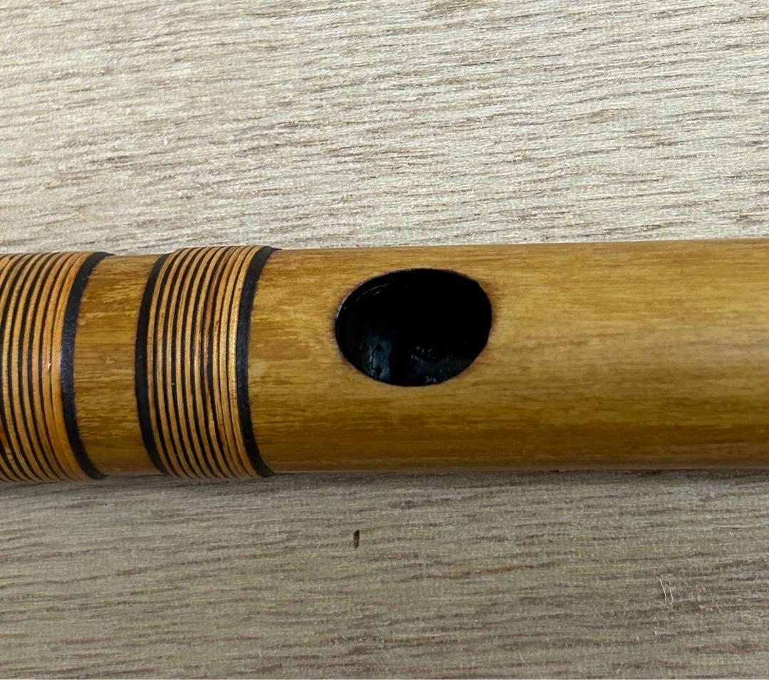 篠笛美品　蘭照（蘭情）管　唄物　六本調子