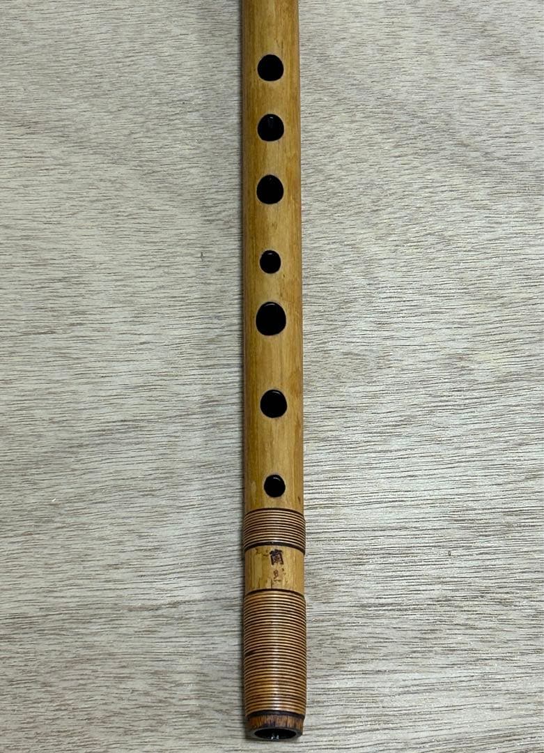 篠笛美品　蘭照（蘭情）管　唄物　六本調子