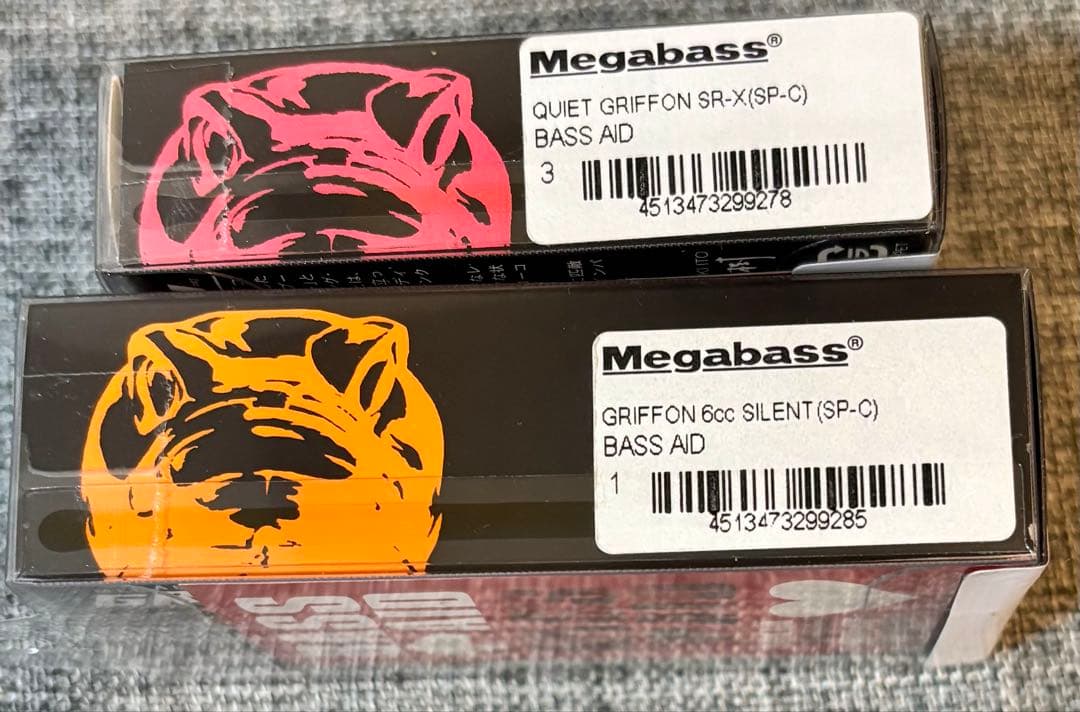メガバスBASS AID GRIFFON SR-X & 6cc SILENT
