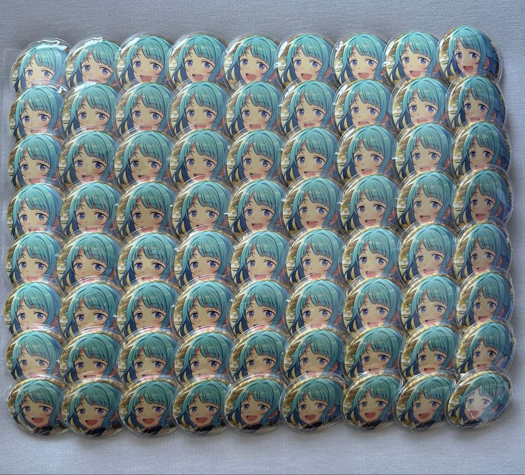 紫之創　缶バッジ 75個セット