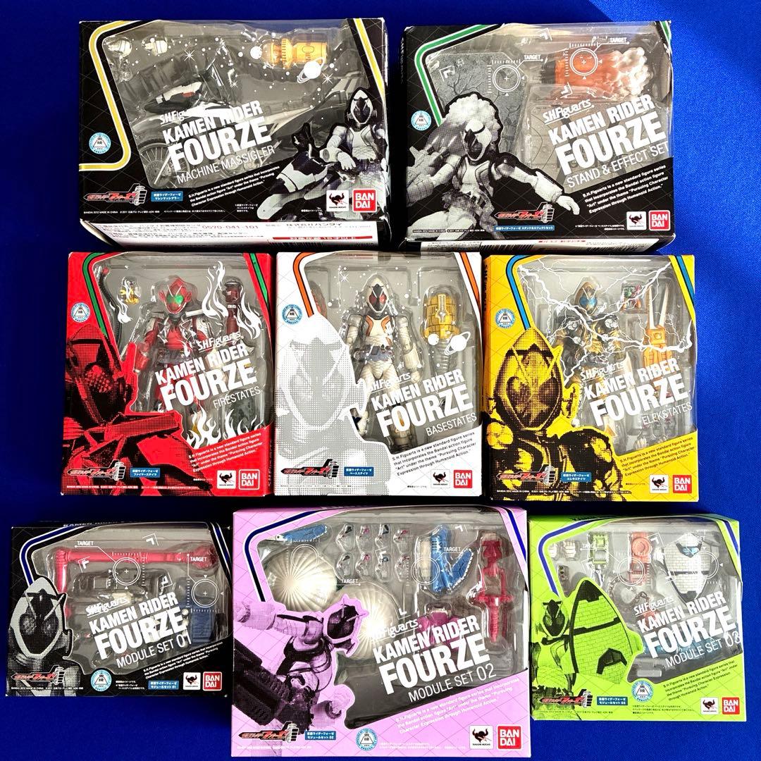 SHフィギュアーツ 仮面ライダーフォーゼ　8個セット