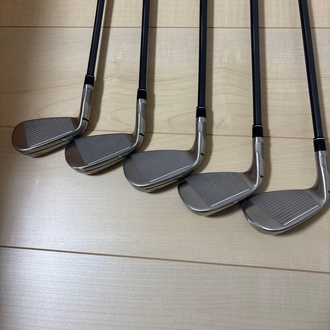 テーラーメイドステルスアイアンセットカーボンシャフトＲ美品
