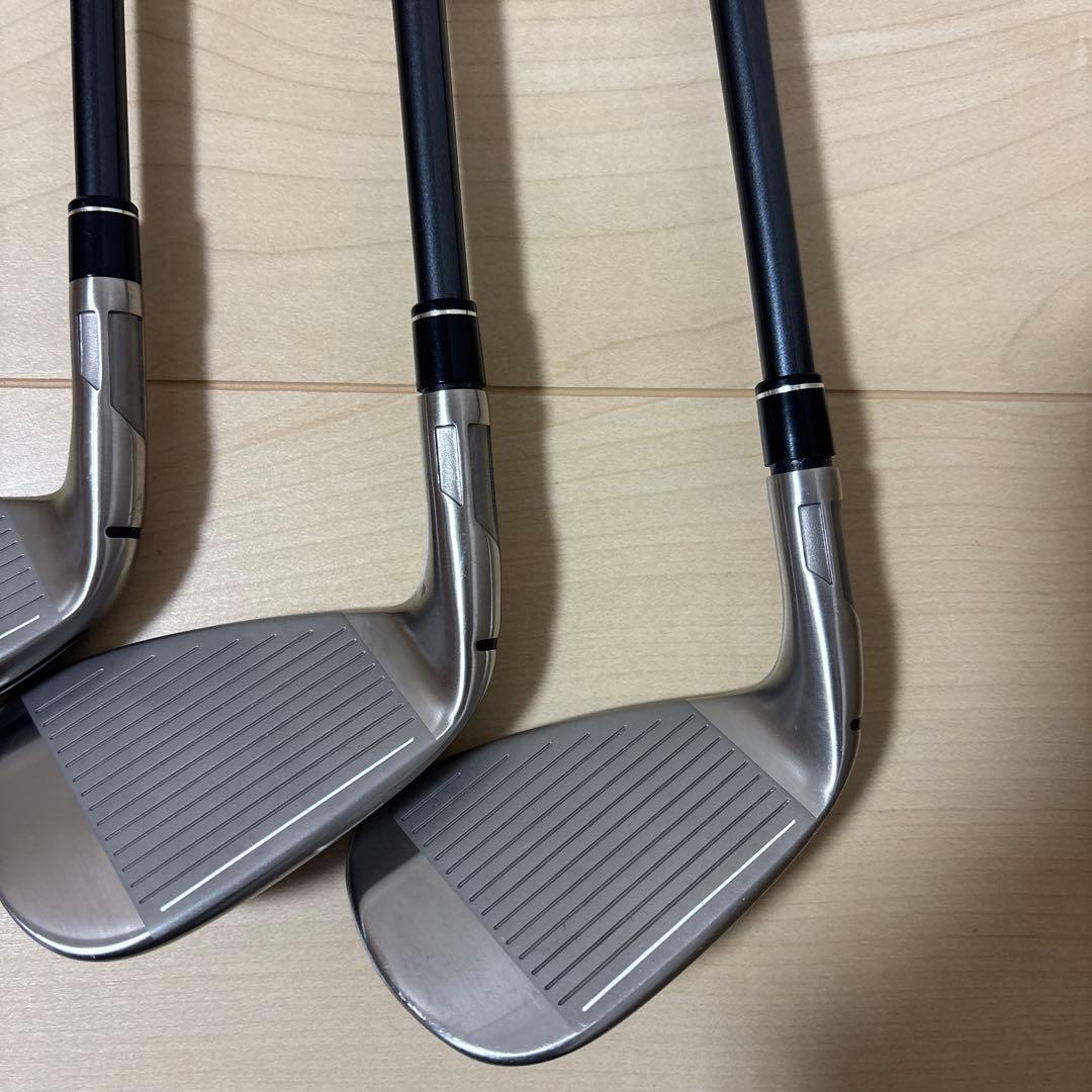 テーラーメイドステルスアイアンセットカーボンシャフトＲ美品