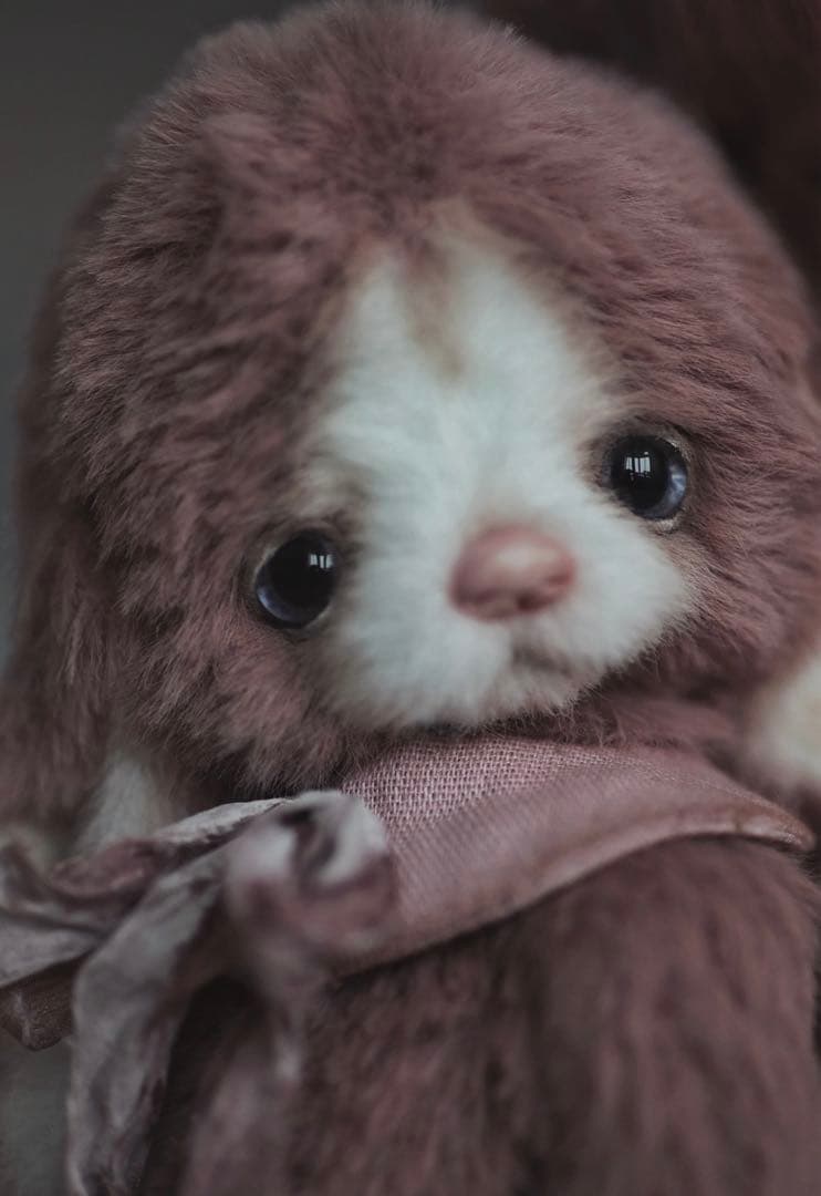 ぬいぐるみ アーティストベア テディベア 海外作家様 気怠うさぎ 兎