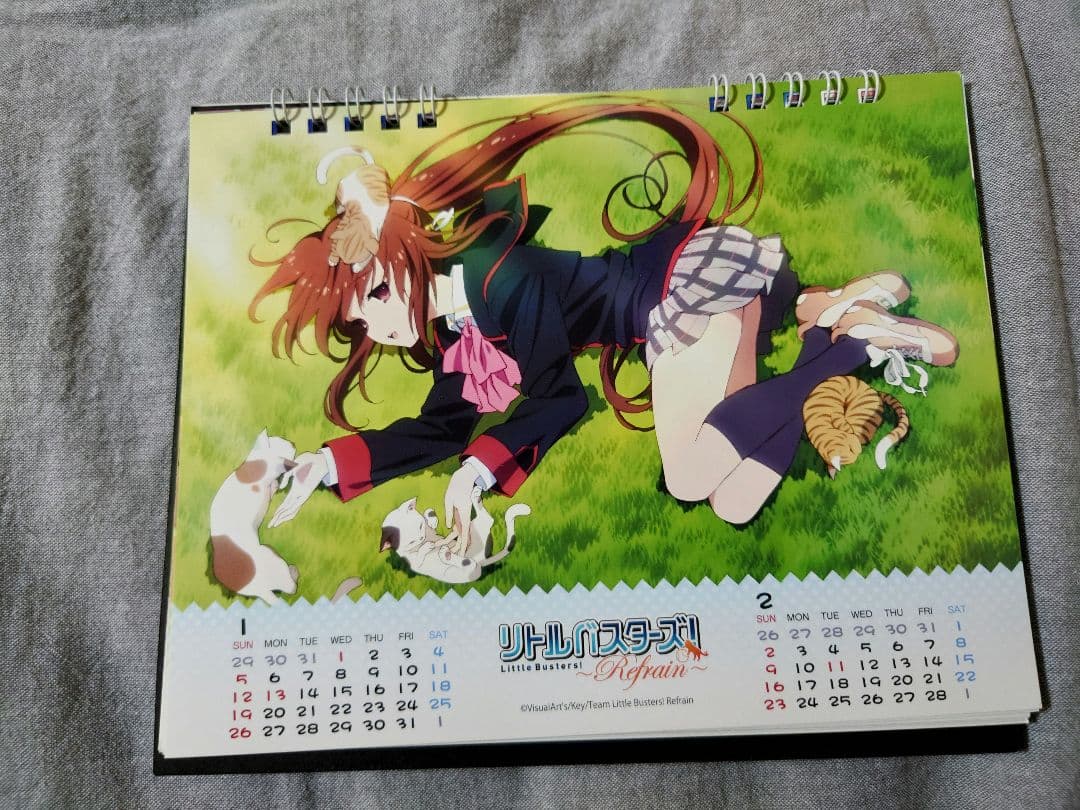 リトルバスターズ！ Refrain 2014年 卓上 カレンダー