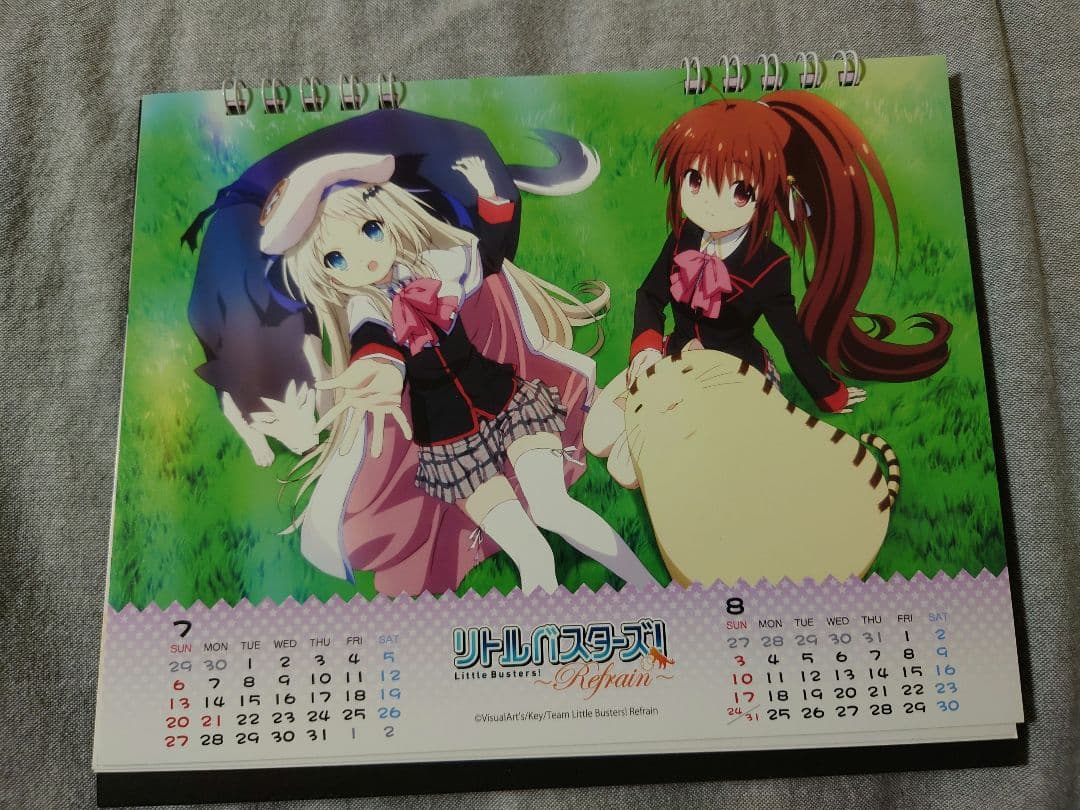 リトルバスターズ！ Refrain 2014年 卓上 カレンダー