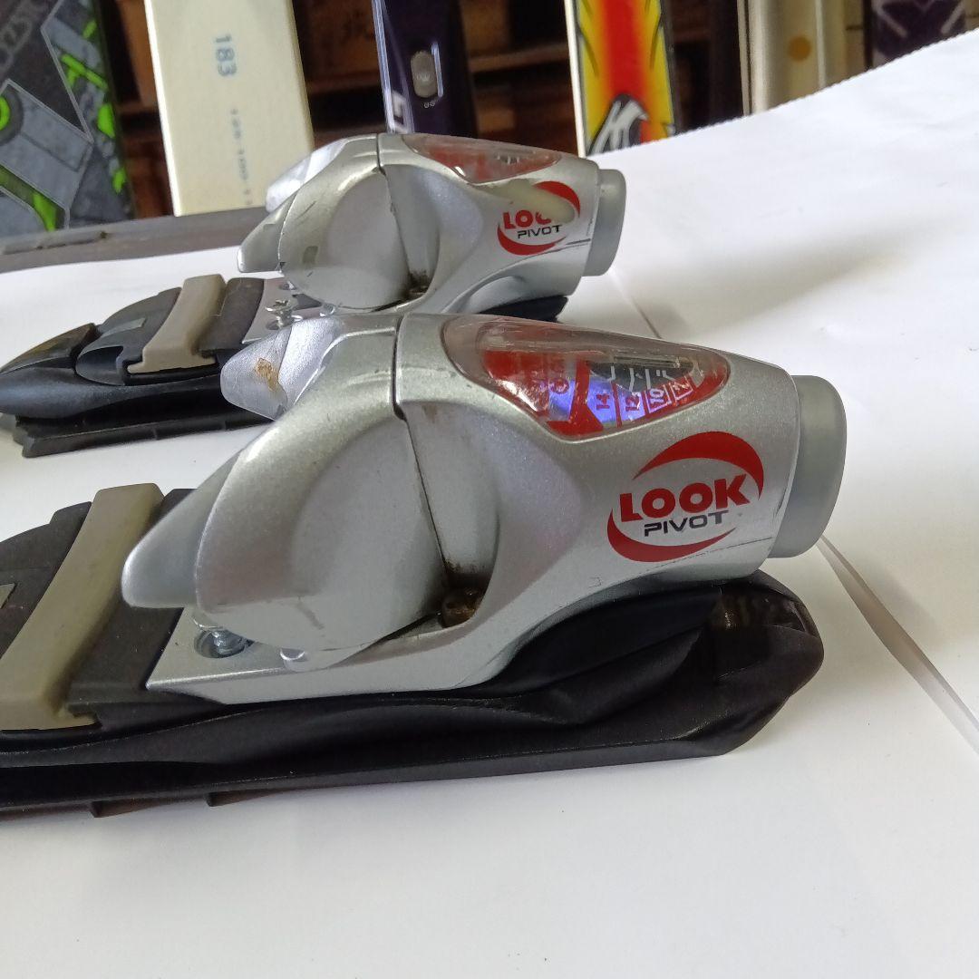 LOOK PIVOT 12 シルバー/ブラック ビンディング