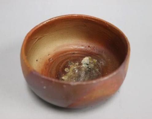 人間国宝　金重陶陽 　抹茶碗 M344