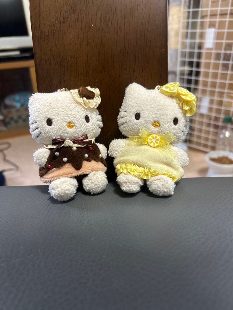 ハローキティ　フェアリー　ぬいぐるみ キーホルダーマスコット5個セット 巾着も♪