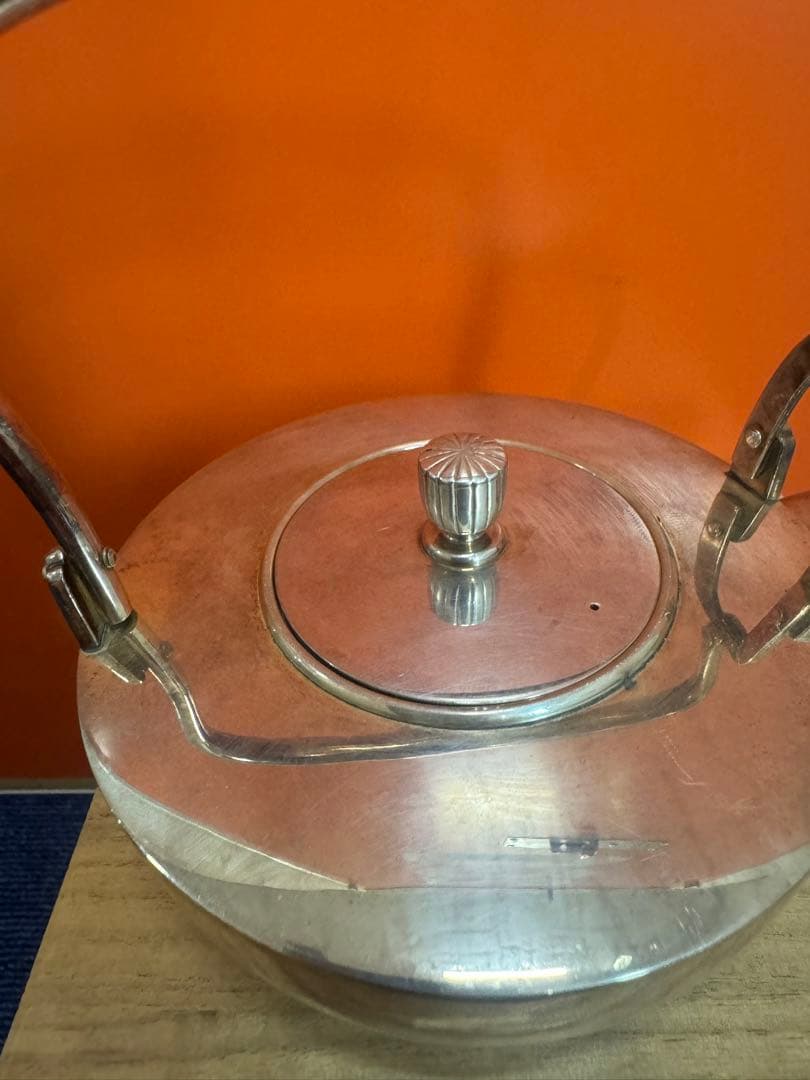 1715 純銀 急須 ティーポット 茶道具 茶器