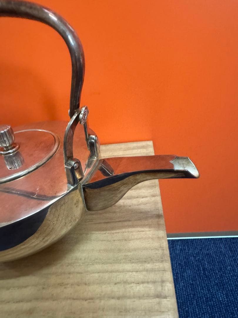 1715 純銀 急須 ティーポット 茶道具 茶器