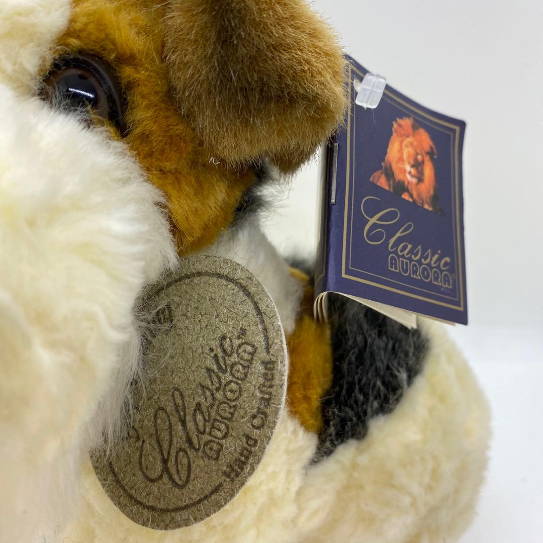 新品*オーロラ社 クラシック フォックステリア ぬいぐるみ 犬 WFT タグ付
