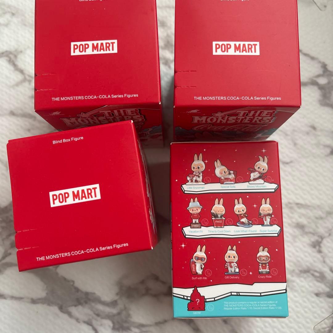Coca-Cola THE MONSTERS フィギュア 4個セット