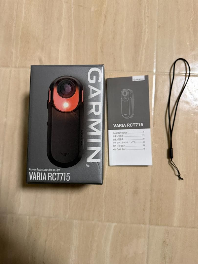 Garmin Varia RCT715 MicroSD 128GB付 ケース付