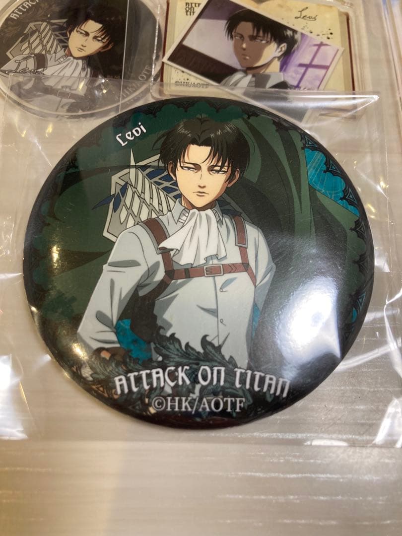 進撃の巨人 オンラインくじ リヴァイセット